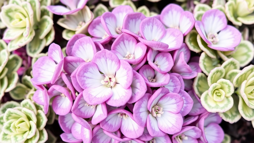 Care Guide for Kalanchoe Lavender Scallops Variegated