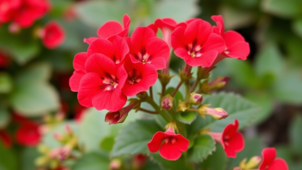 How to Care for Kalanchoe With Red Flowers