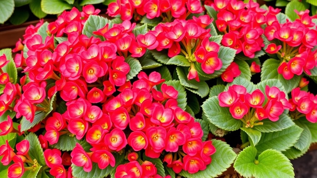 Large-Leaf Kalanchoe Varieties: A Visual Appeal