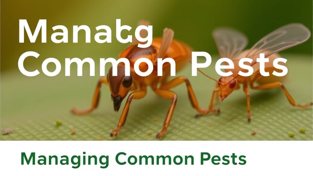 Managing Common Pests