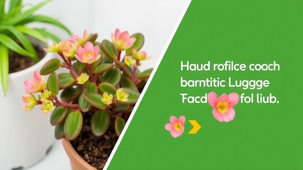 Managing Leggy Growth in Kalanchoe