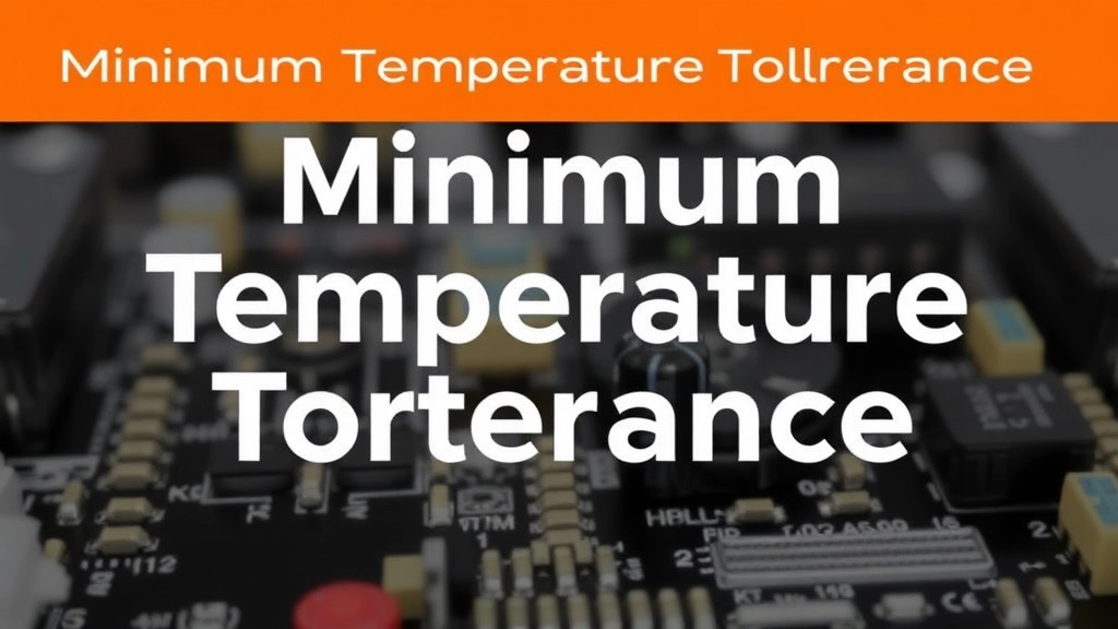 Minimum Temperature Tolerance