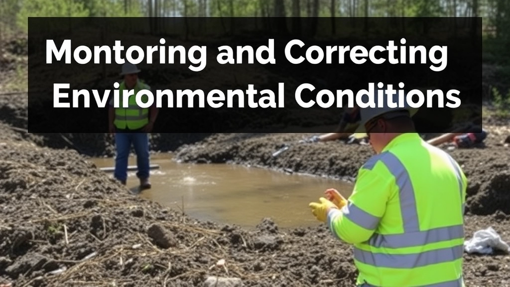 Monitoring and Correcting Environmental Conditions