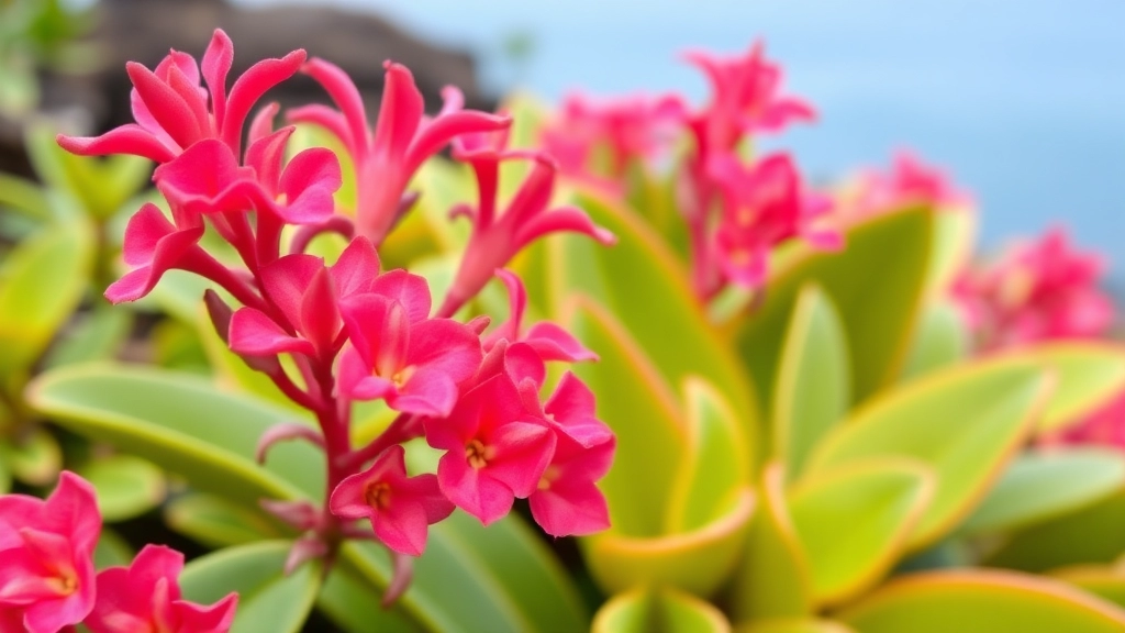 Native and Naturalized Growth of Kalanchoe in Hawaii