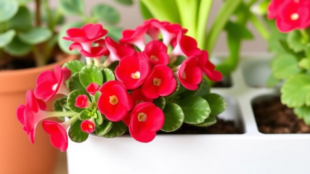 Optimal Conditions for a Fully Grown Kalanchoe