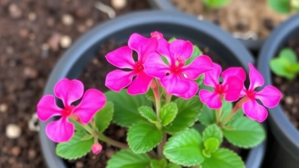 Optimal Soil and Potting Conditions for Kalanchoe 'Pink Butterflies'