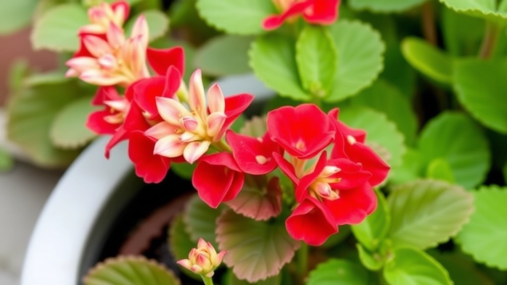 Popular Red-Leafed Kalanchoe Varieties to Grow