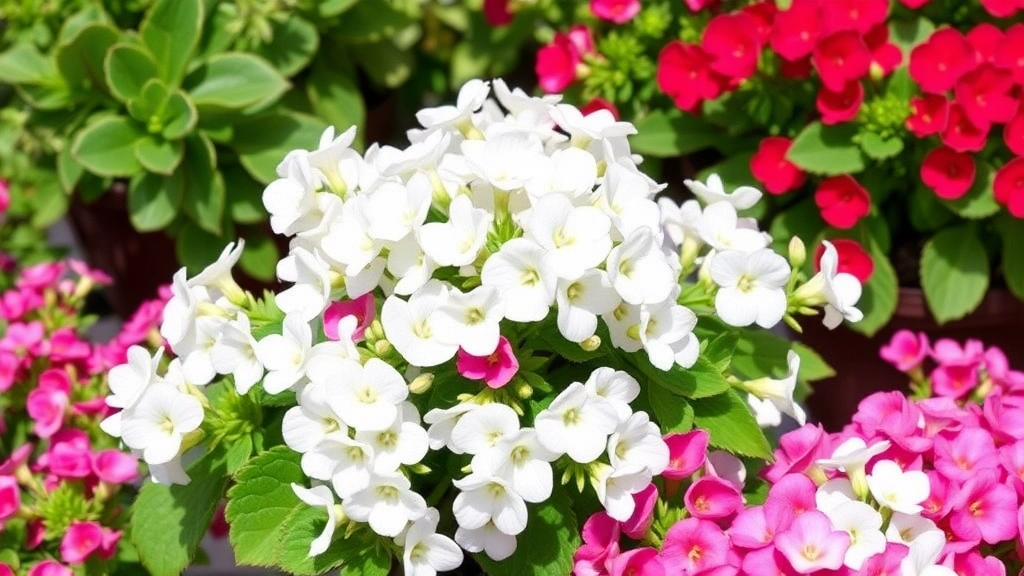 Popular Varieties of White Kalanchoe