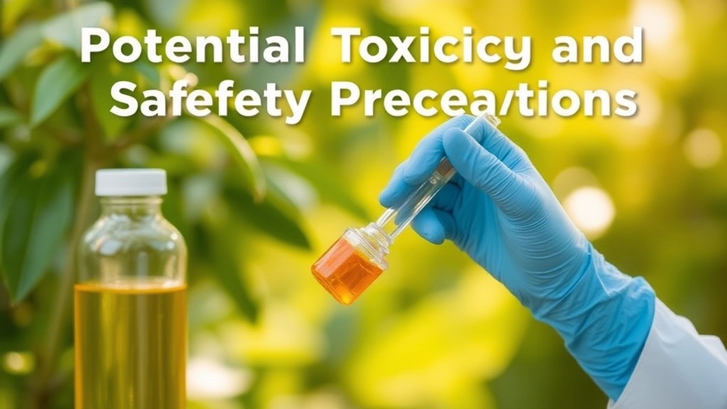 Potential Toxicity and Safety Precautions