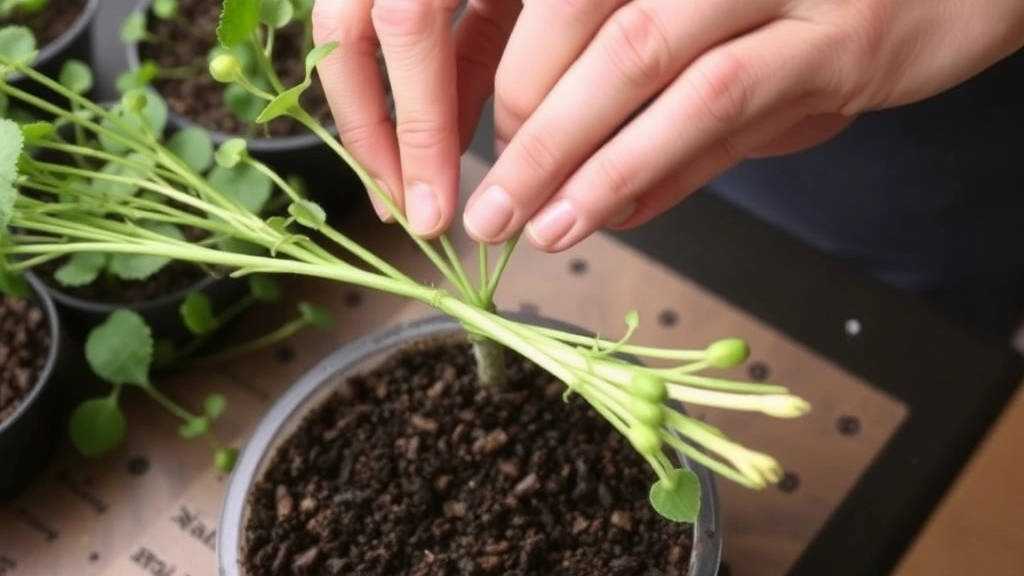 Preparing Stem Cuttings for Propagation