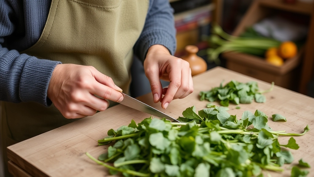 Preparing the Cuttings