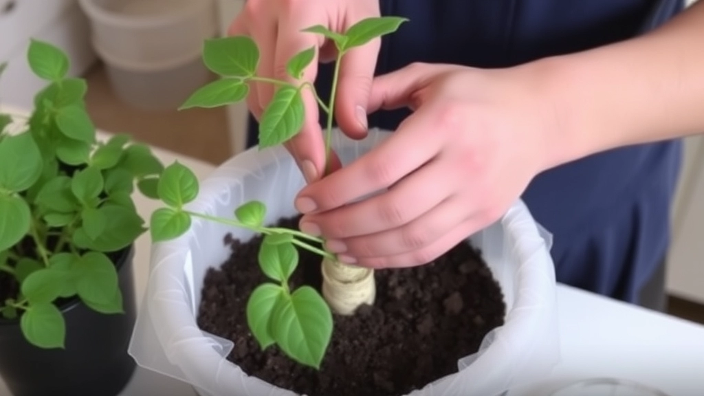 Preparing the Mother Plant for Propagation