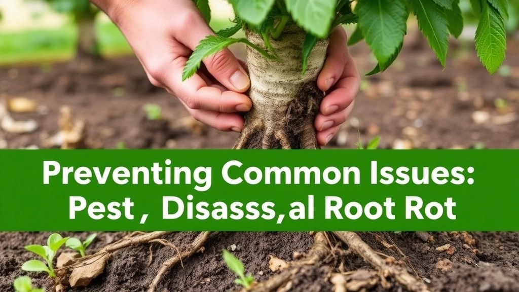 Preventing Common Issues: Pests, Diseases, and Root Rot