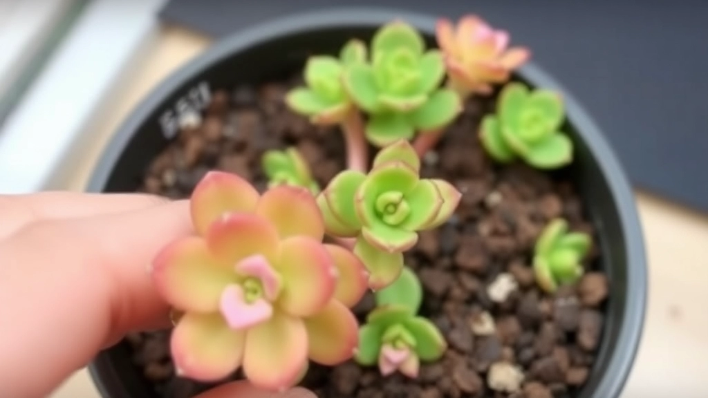 Propagating Kalanchoe from Cuttings