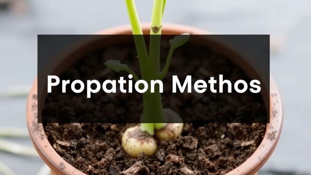 Propagation Methods: Stem Cuttings and Offsets