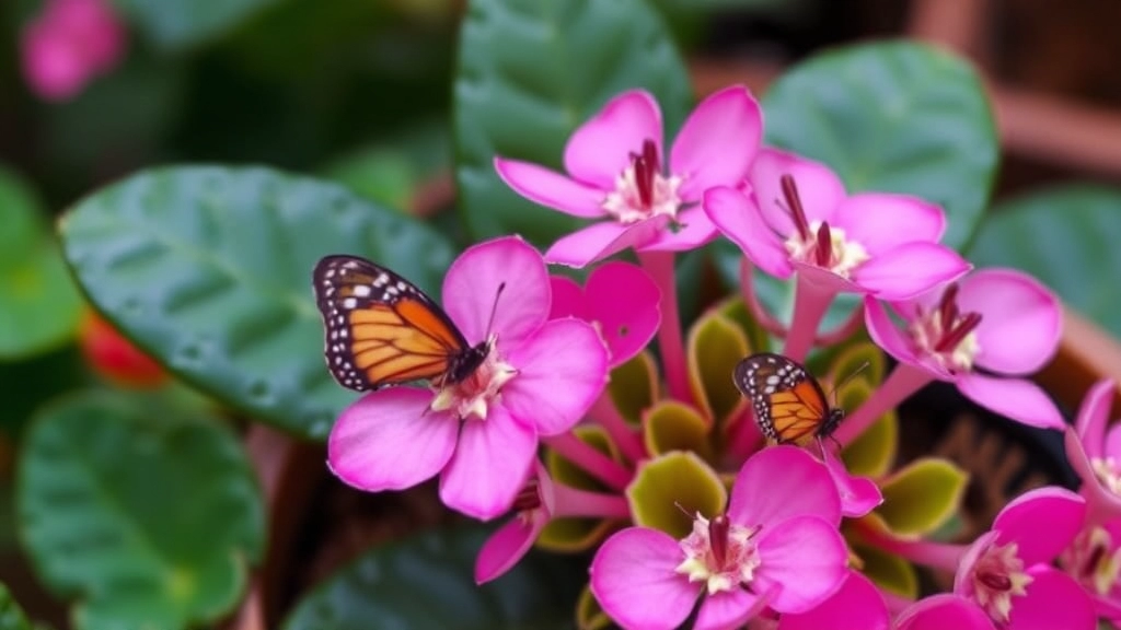 Propagation Methods for Kalanchoe Pink Butterflies