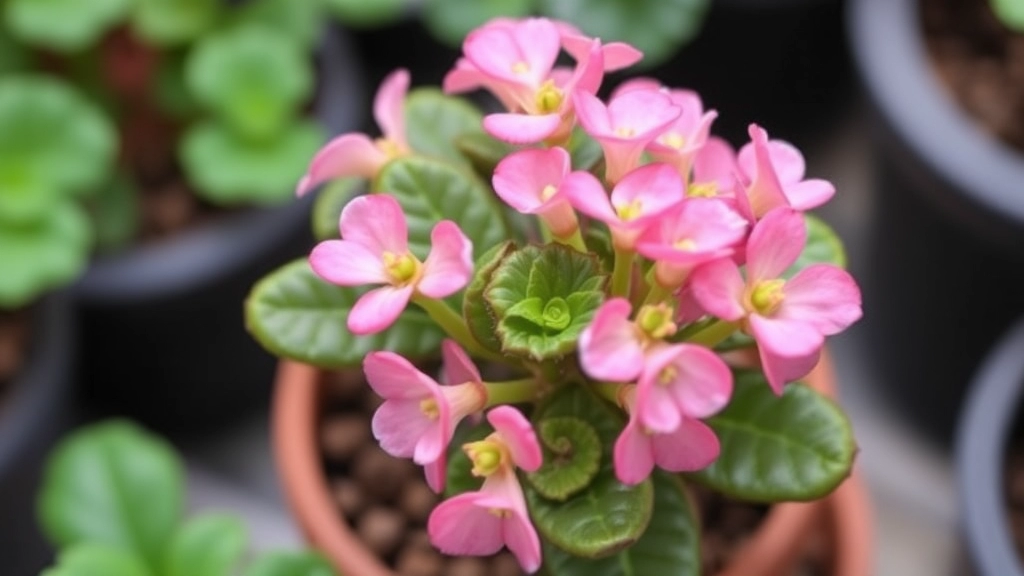 Propagation Methods for Kalanchoe 'Pink Butterflies'