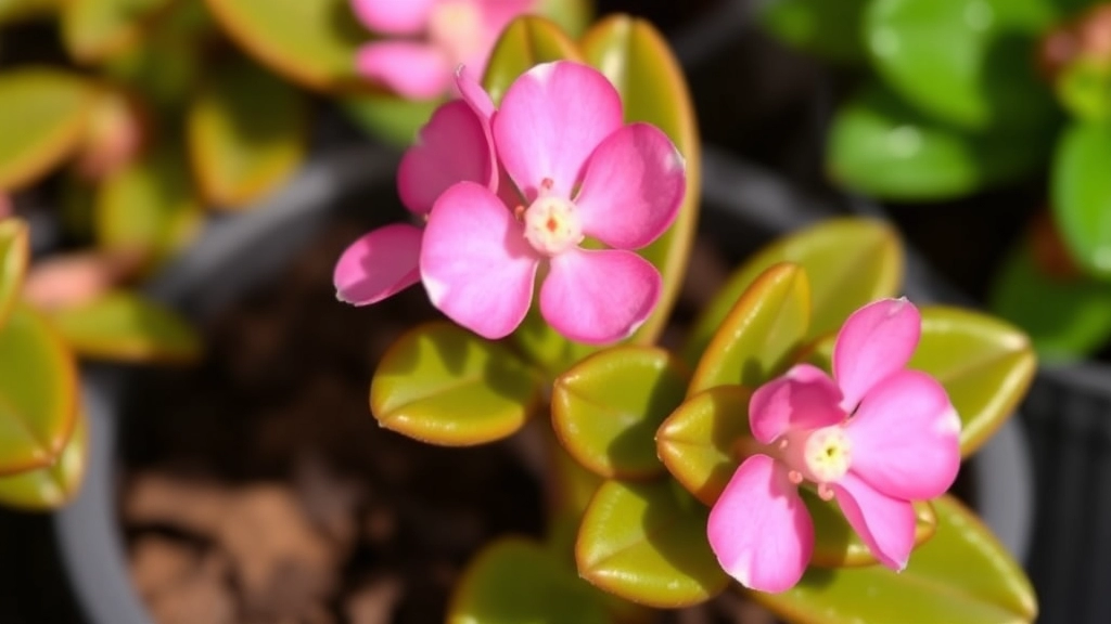 Propagation Methods for Kalanchoe 'Pink Butterflies'