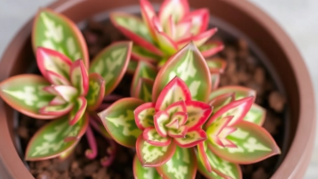 Propagation Methods for Variegated Kalanchoe