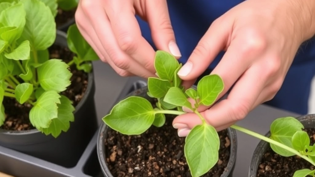 Propagation Techniques: Leaf and Stem Cuttings