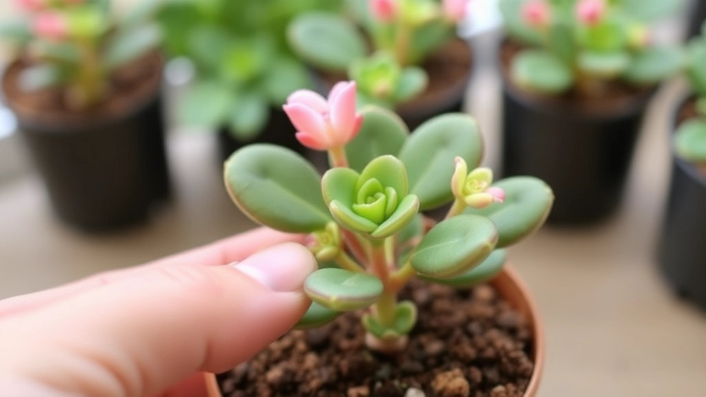 Propagation Techniques for Kalanchoe 'Little Dragon'