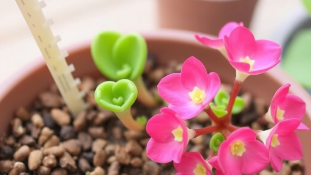 Propagation Techniques for Kalanchoe 'Pink Butterflies'