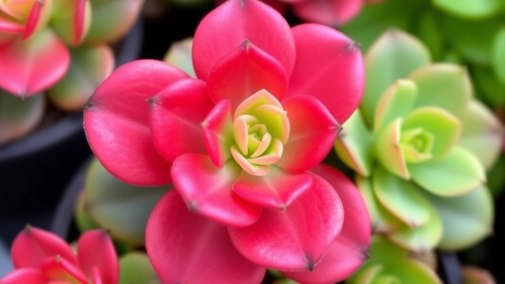 Propagation Techniques for Kalanchoe Red Scallops