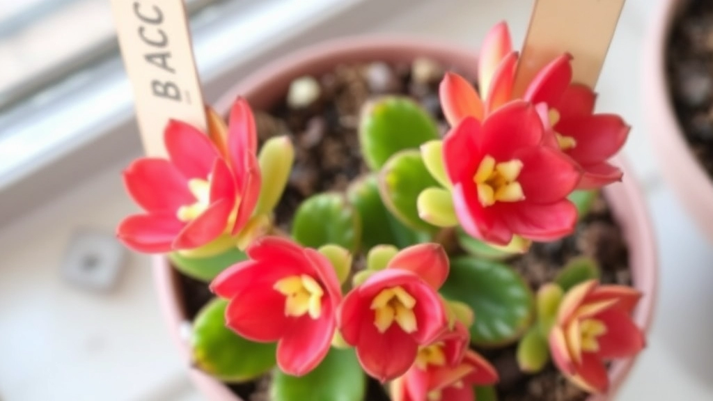 Propagation of Kalanchoe Blossfeldiana Using Leaf Cuttings