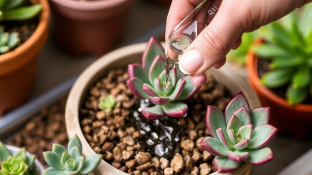 Proper Watering Techniques for Succulents