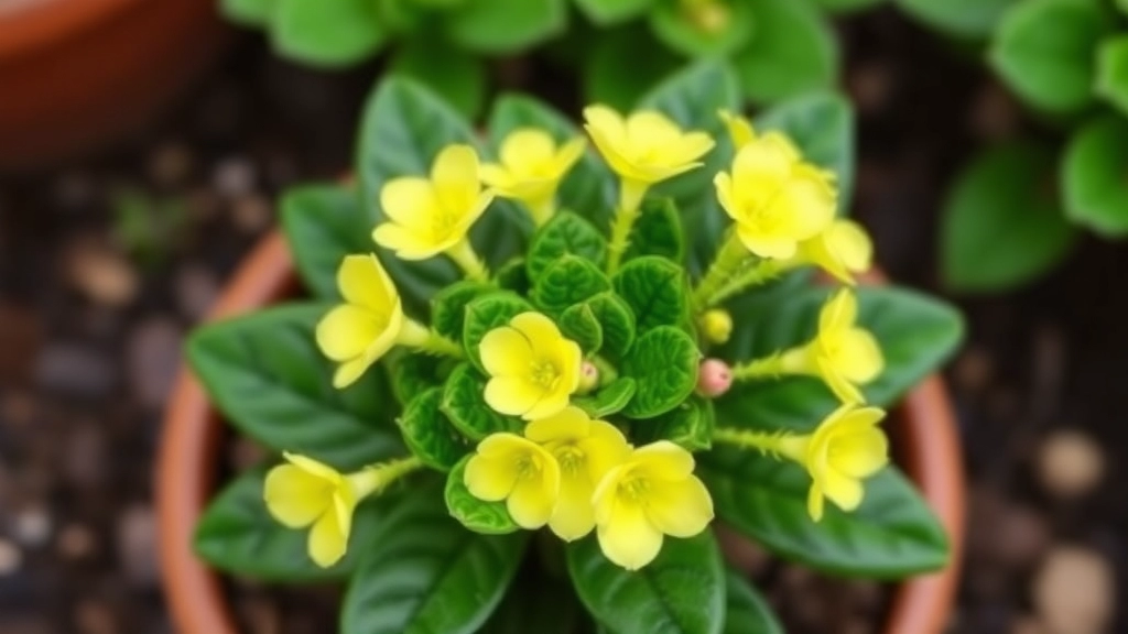 Proper Watering and Fertilization Techniques for Yellow Kalanchoe