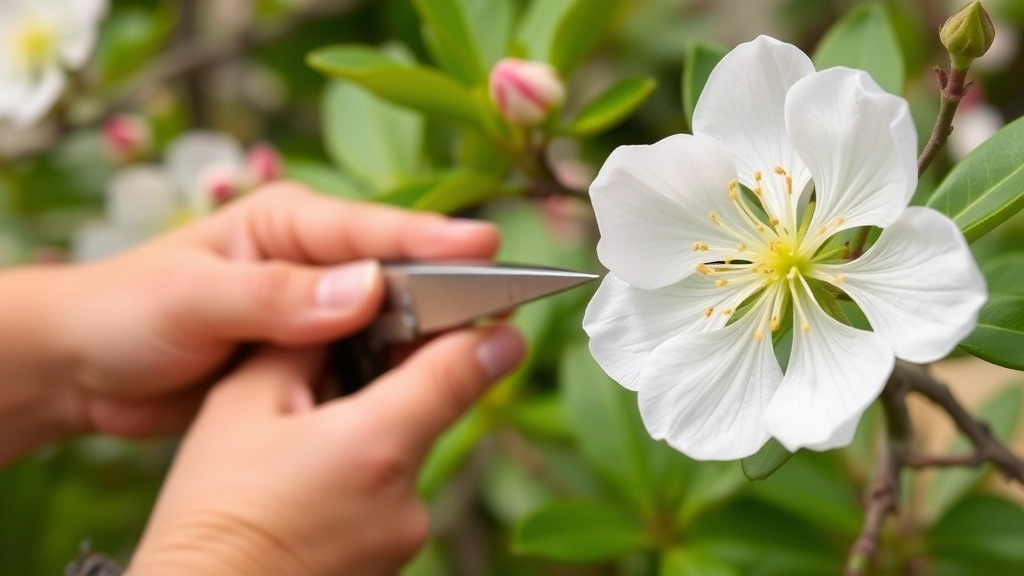 Pruning Techniques to Encourage Flowering