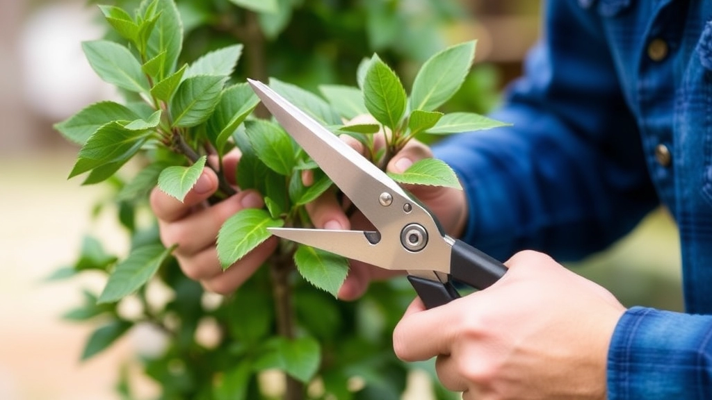 Pruning Techniques to Shape the Plant