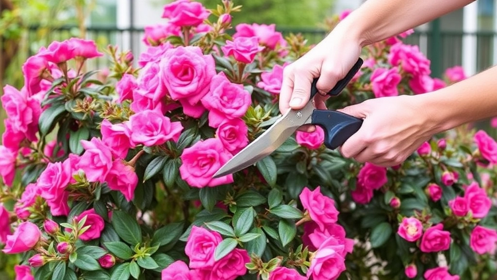 Pruning and Deadheading: Encouraging Bushy Growth