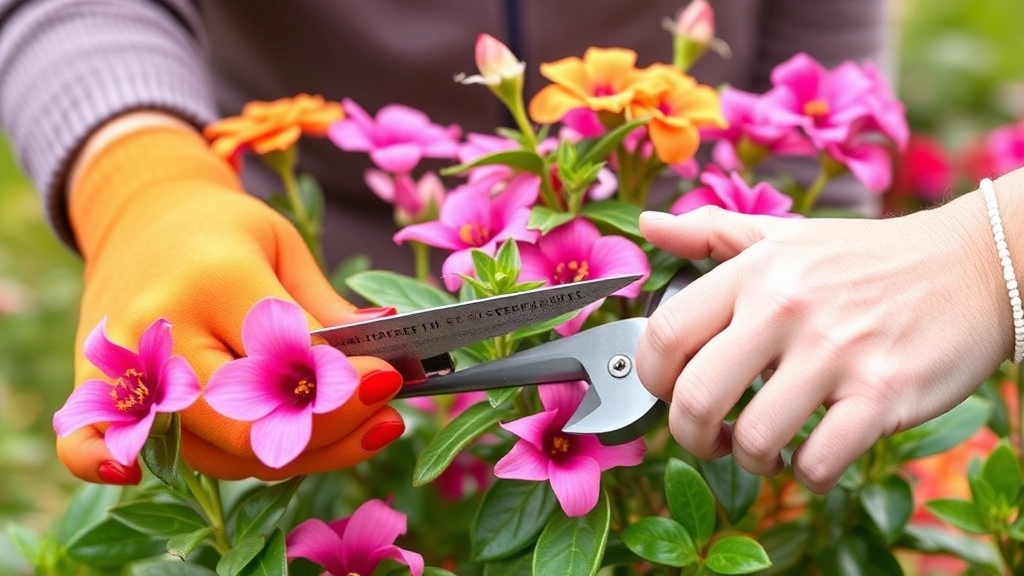 Pruning and Deadheading for Healthier Growth