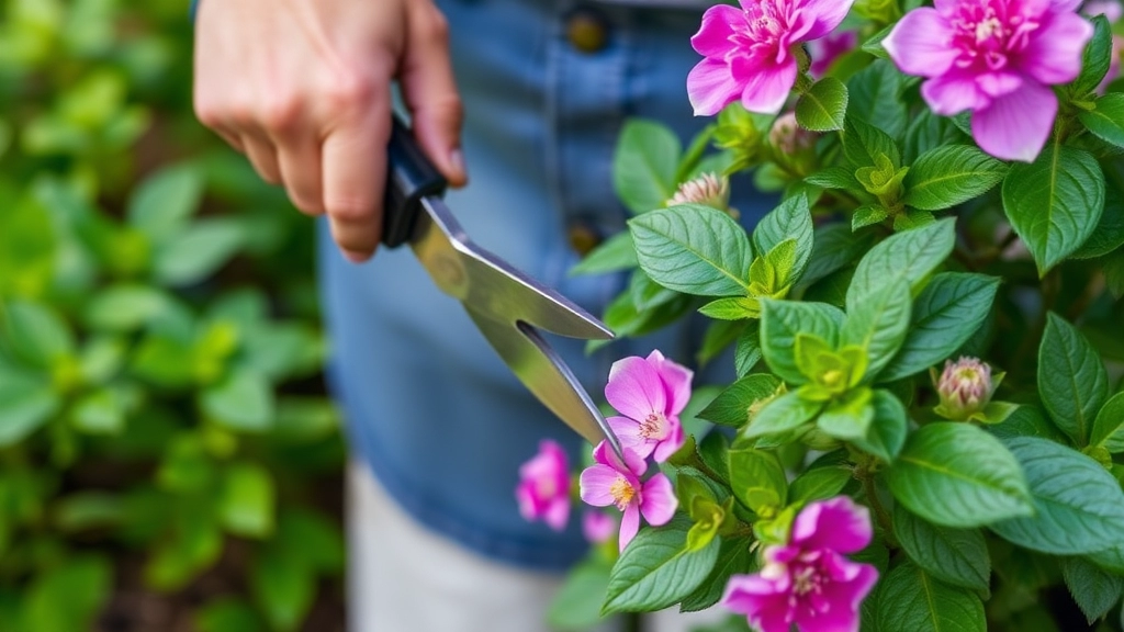 Pruning and Deadheading for Healthy Growth