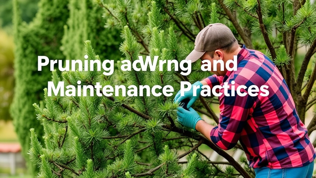 Pruning and Maintenance Practices