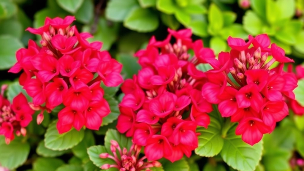 Pruning and Maintenance Tips for Red Florist Kalanchoe