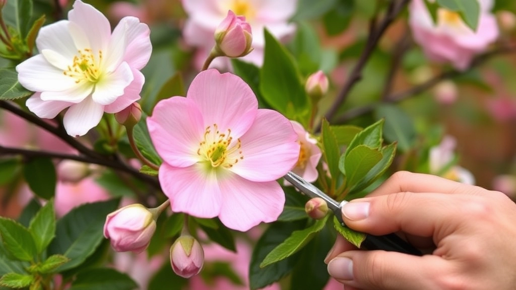 Pruning and Pinching Techniques to Encourage Blooms