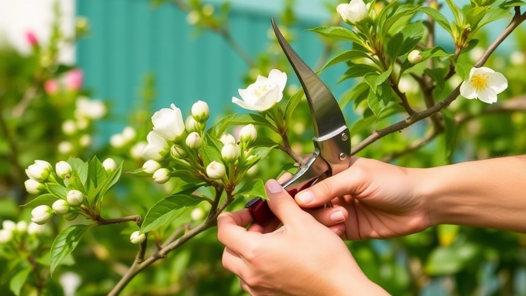 Pruning for Shape and Bloom Promotion