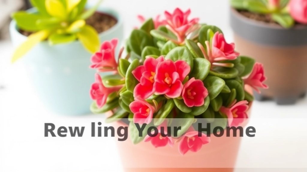 Repotting Your Kalanchoe: When and How