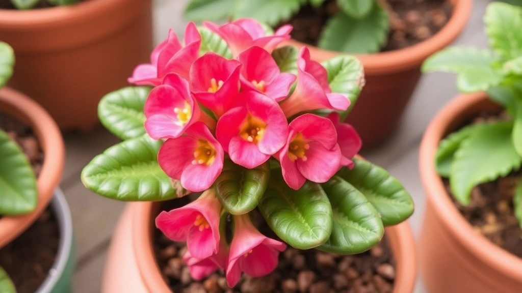 Re-potting a Kalanchoe After Flowering