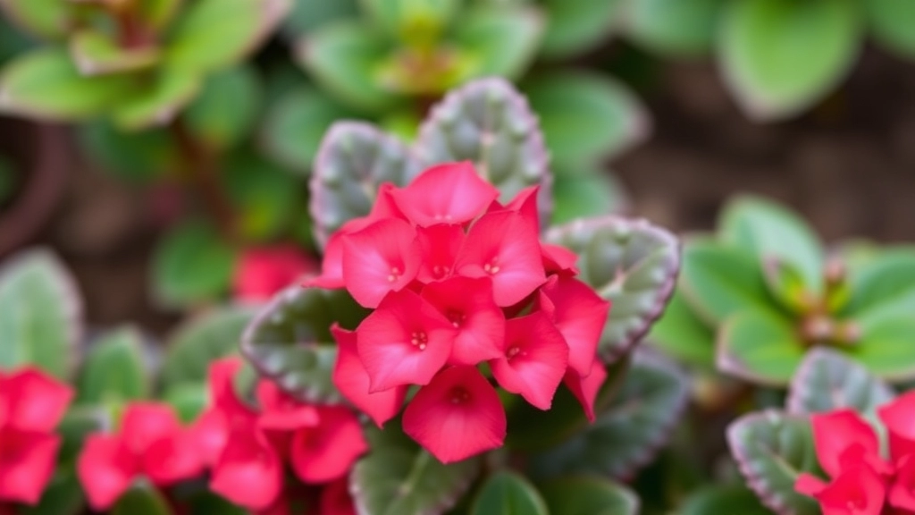 Seasonal Care Guidelines for Kalanchoe Red Flower Plant