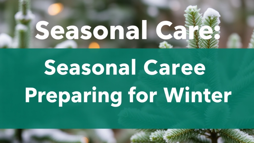 Seasonal Care: Preparing for Winter