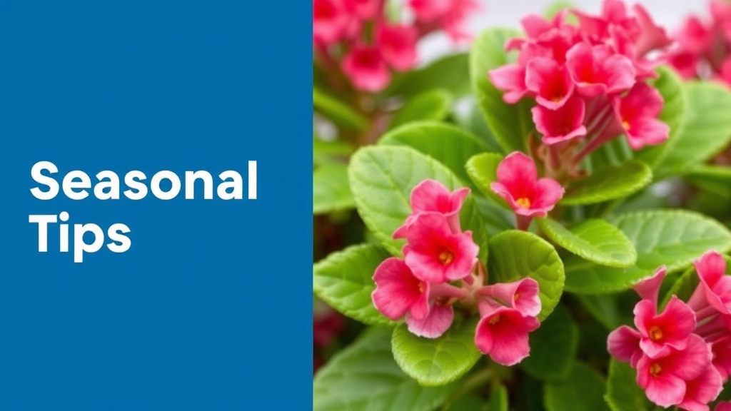 Seasonal Care Tips for Kalanchoe