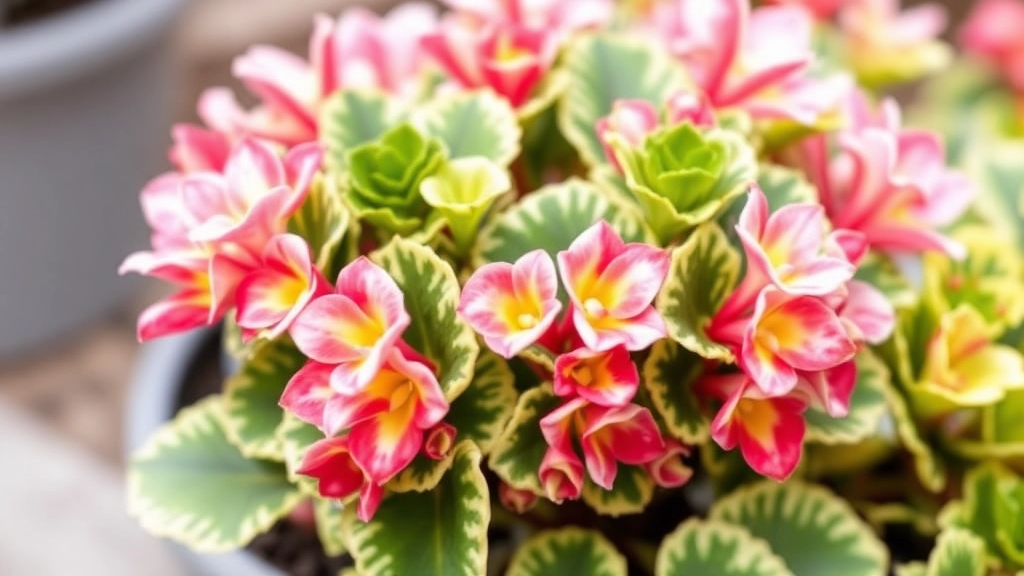 Seasonal Care Tips for White Variegated Kalanchoe