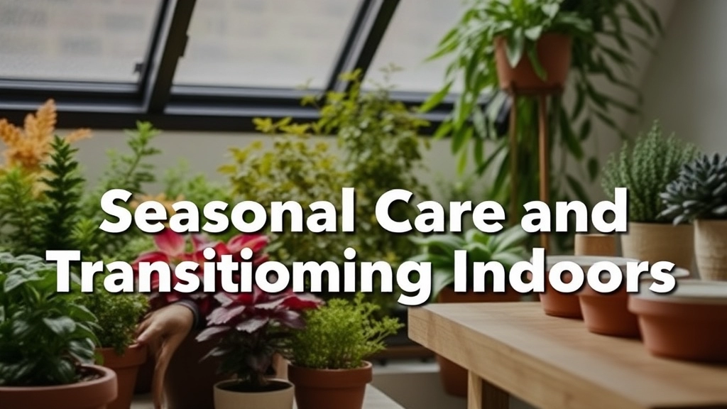 Seasonal Care and Transitioning Indoors