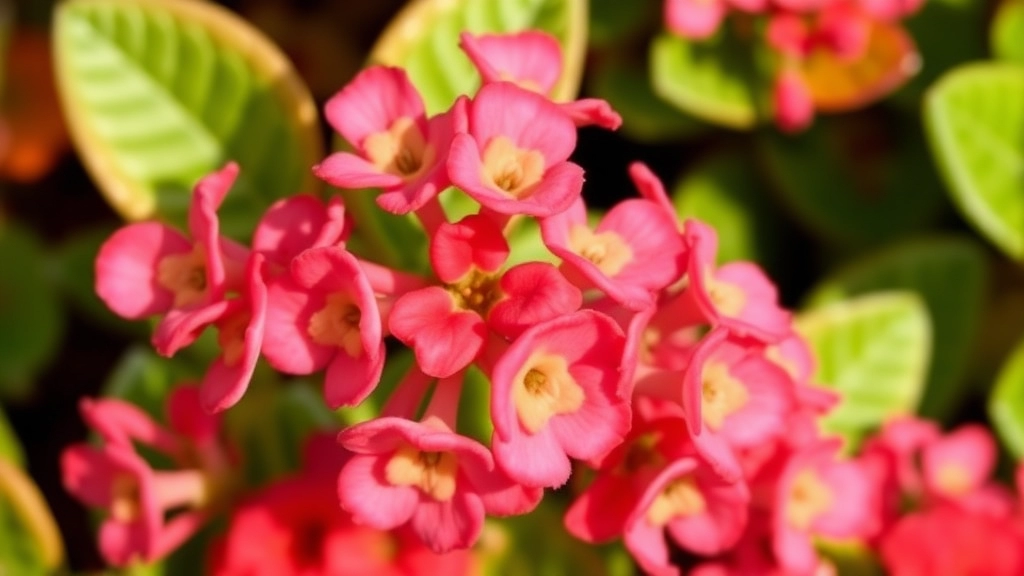 Seasonal Flowering and Maintenance of Kalanchoe Spider Charlotte