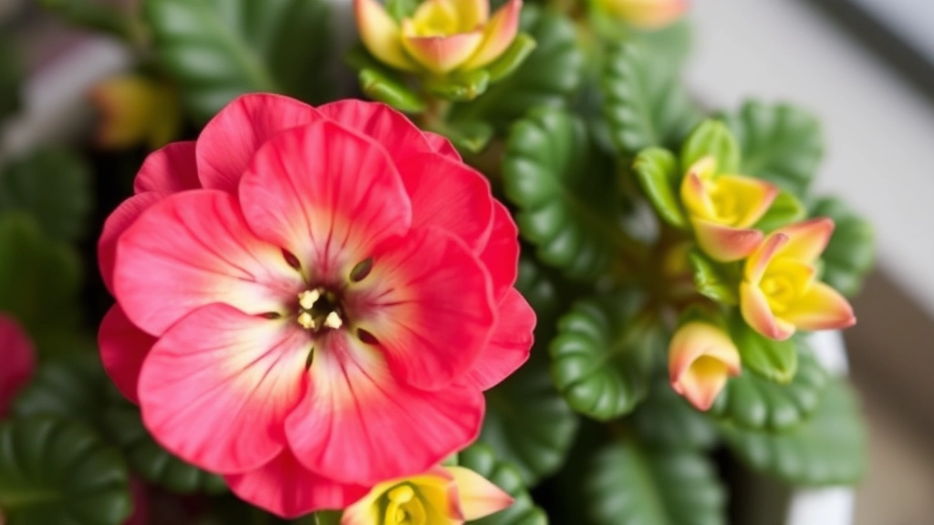 Signs of Aging in Kalanchoe Plants