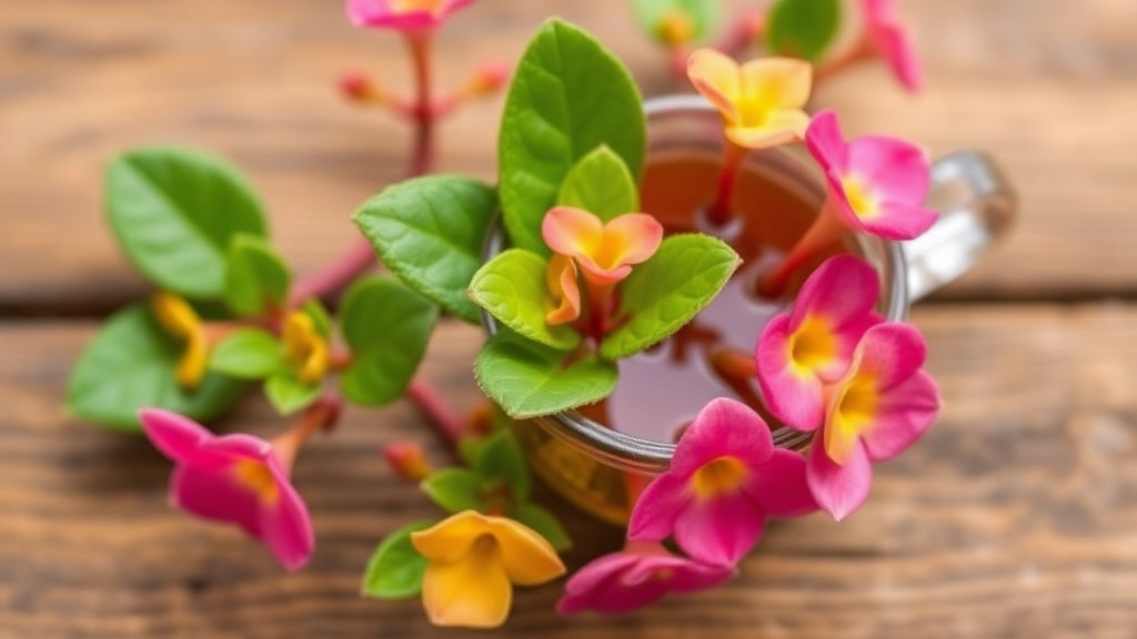 Skin and Wound Healing Benefits from Kalanchoe Tea