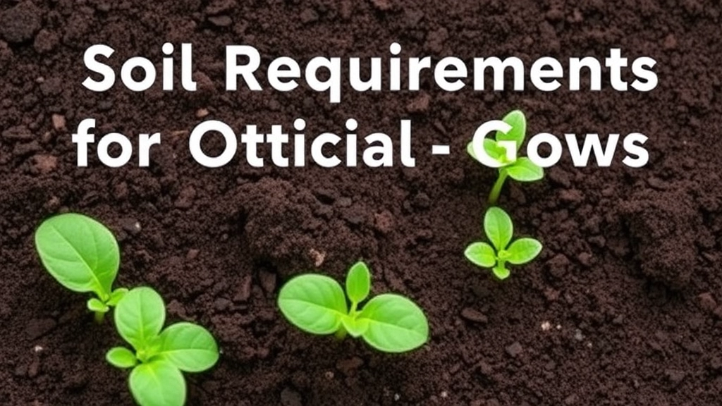 Soil Requirements for Optimal Growth